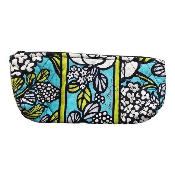 Vera Bradley Small Cosmetic Bag Island Blooms Retired Excellent Condition Makeup - Picture 3 of 7